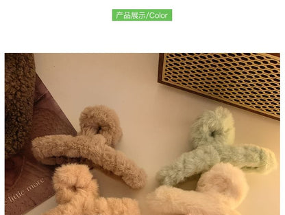 Chenille Hair Plain Clamp