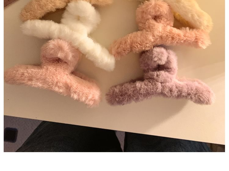 Chenille Hair Plain Clamp