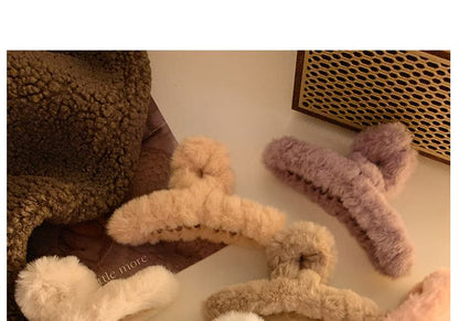 Chenille Hair Plain Clamp