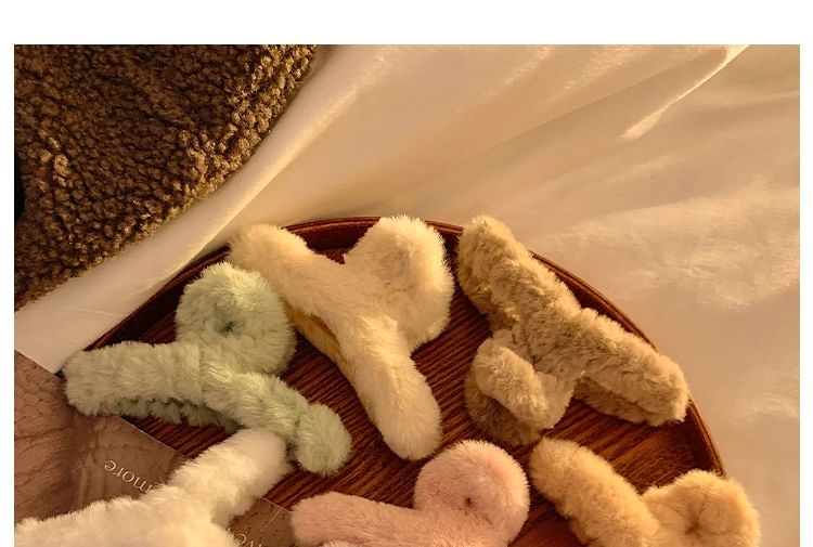 Chenille Hair Plain Clamp