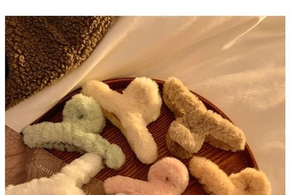 Chenille Hair Plain Clamp