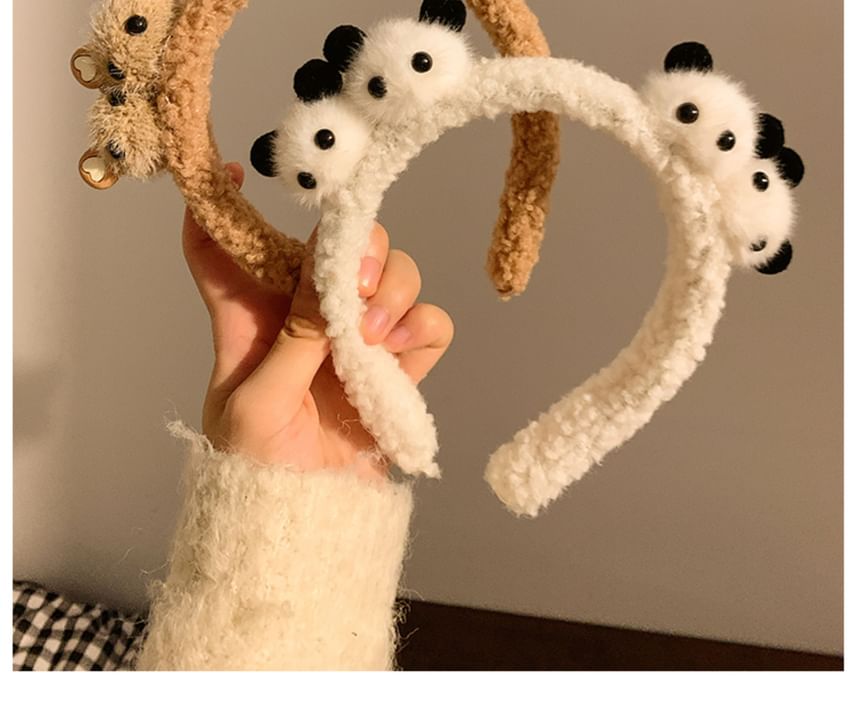Animal Headband Chenille