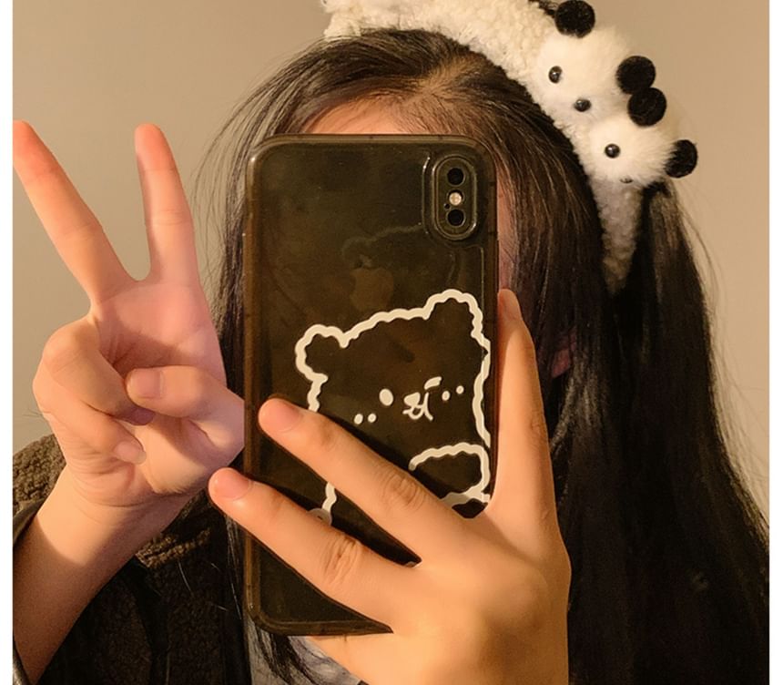 動物のヘッドバンド シェニール