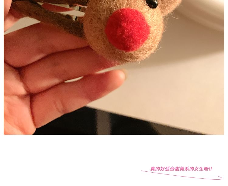 Designs) Set (Verschiedene Haarklammern zum Filzen von Weihnachten /