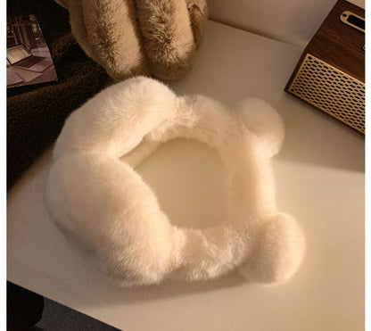Earmuffs Bear Ear Chenille