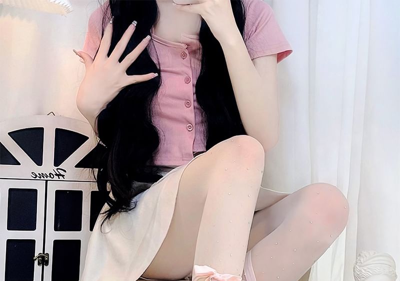 No Lace Up Show Socks