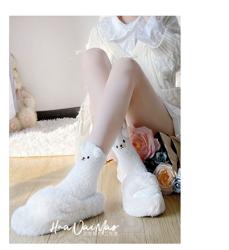 Set Socken / Fleece Bär