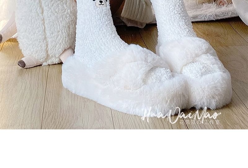 Set Socken / Fleece Bär