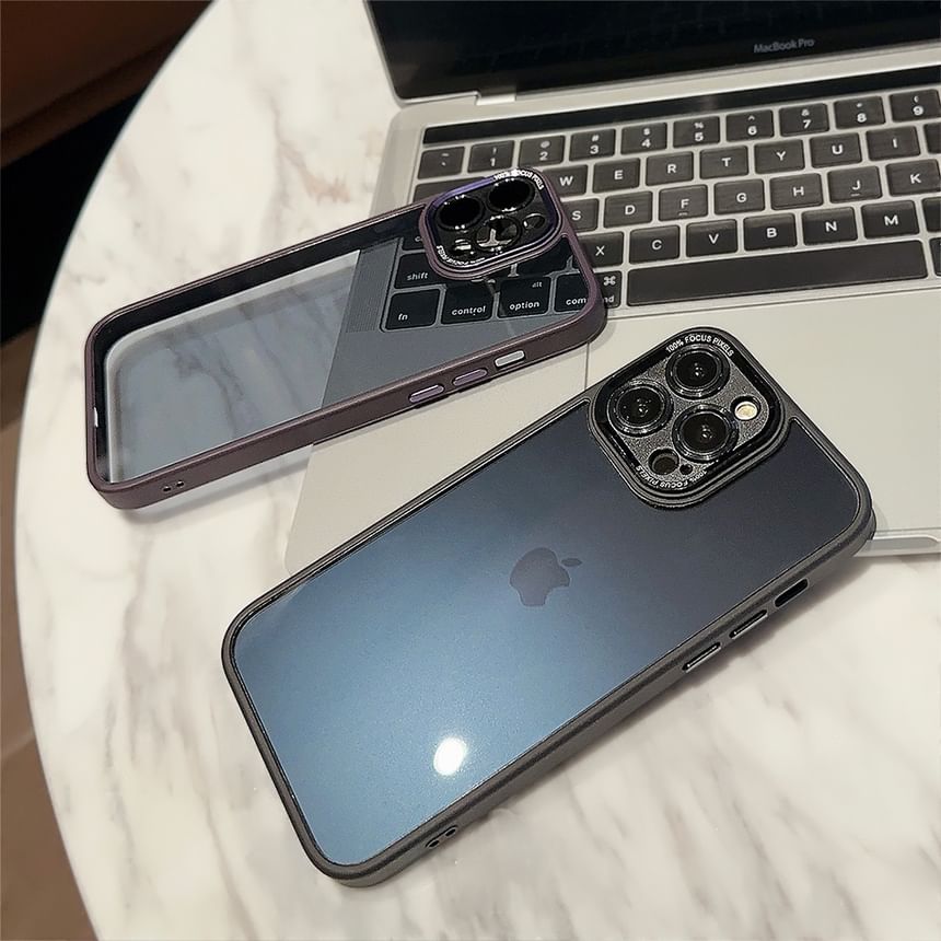 Transparent Phone Case - Compatible with iPhone