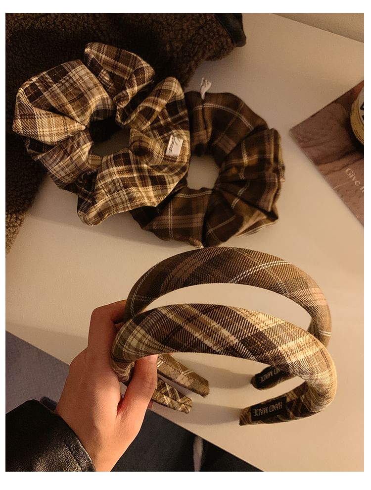 Headband Plaid