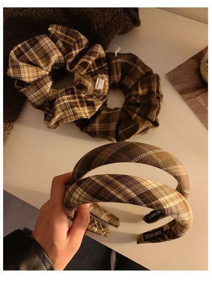 Headband Plaid