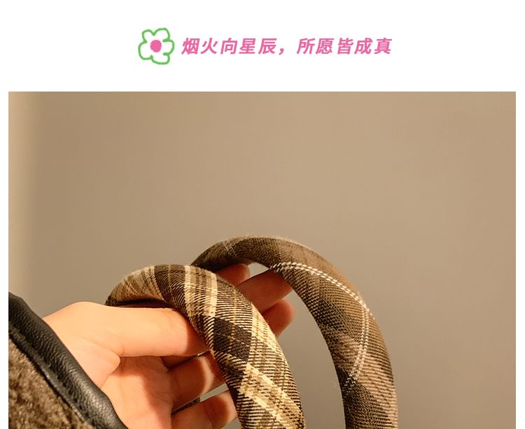 Headband Plaid