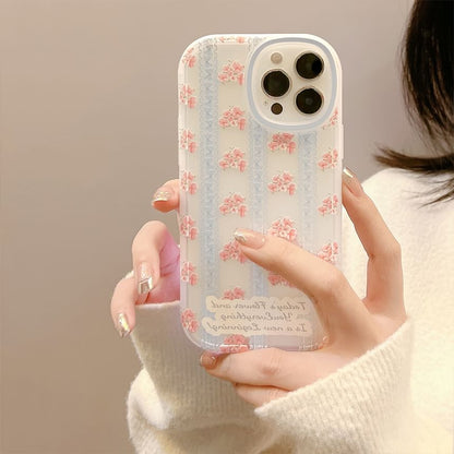 Floral Print Lace Phone Case