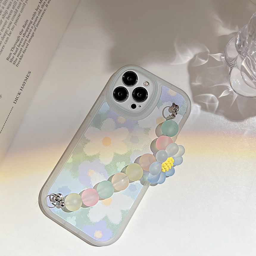 Phone Strap Case Floral