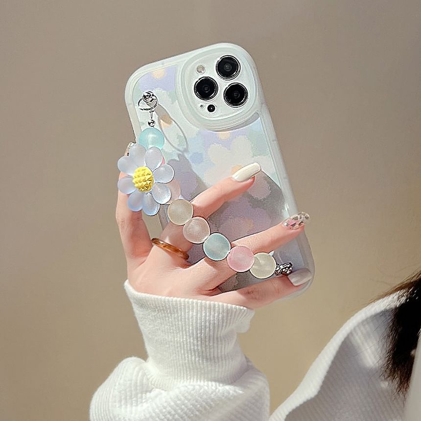 Phone Strap Case Floral