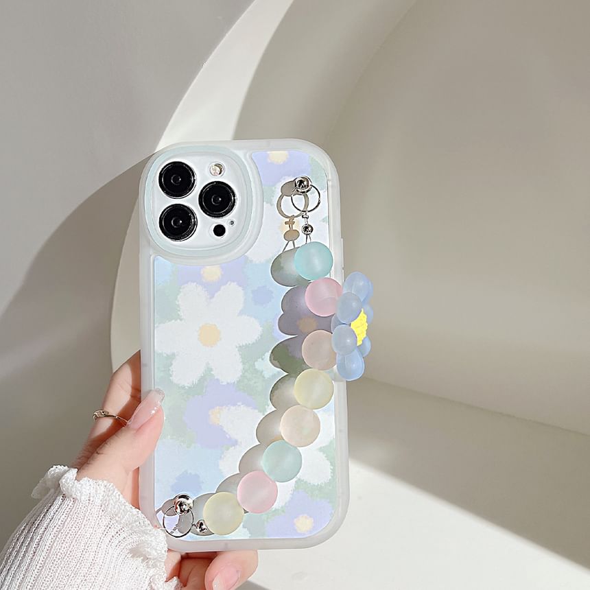 Phone Strap Case Floral