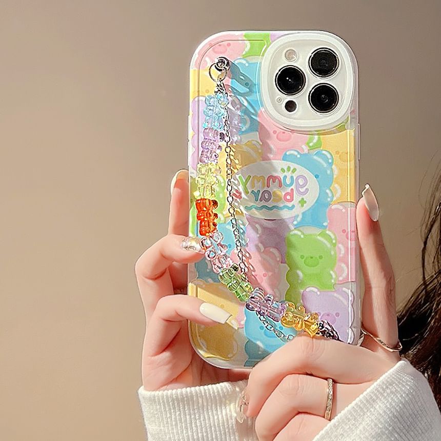 Bear Strap Phone Case - Compatible with iPhone and Huawei