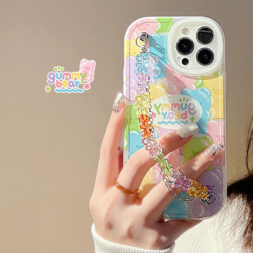 Bear Strap Phone Case - Compatible with iPhone and Huawei