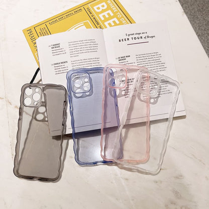 Phone Case Wavy Transparent