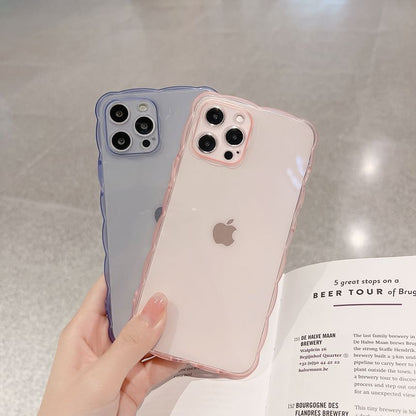 Phone Case Wavy Transparent
