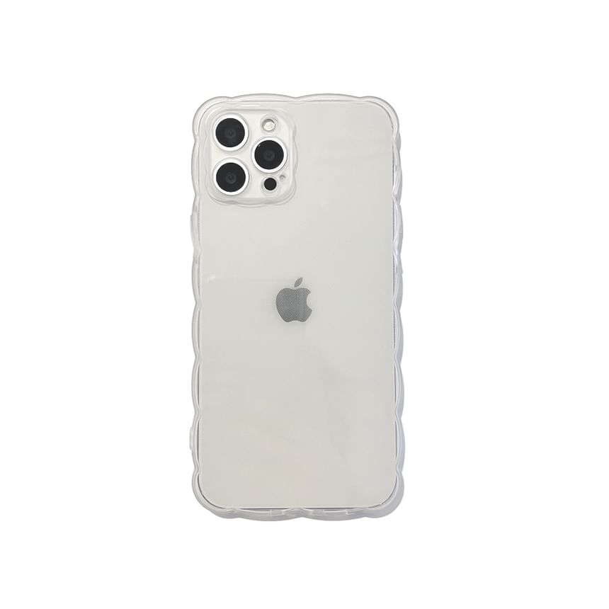 Phone Case Wavy Transparent