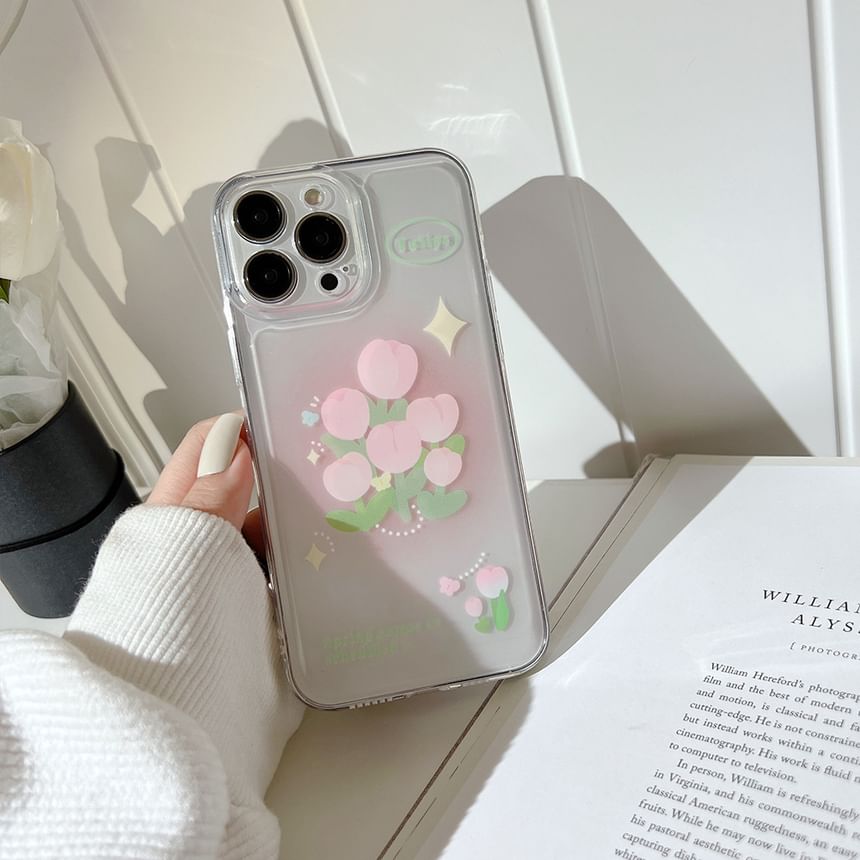 Tulip Holographic Phone Case - Compatible with iPhone and Huawei