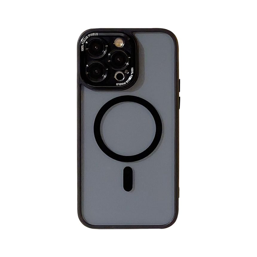 Transparent Magnetic Phone Case - Compatible with iPhone and MagSafe