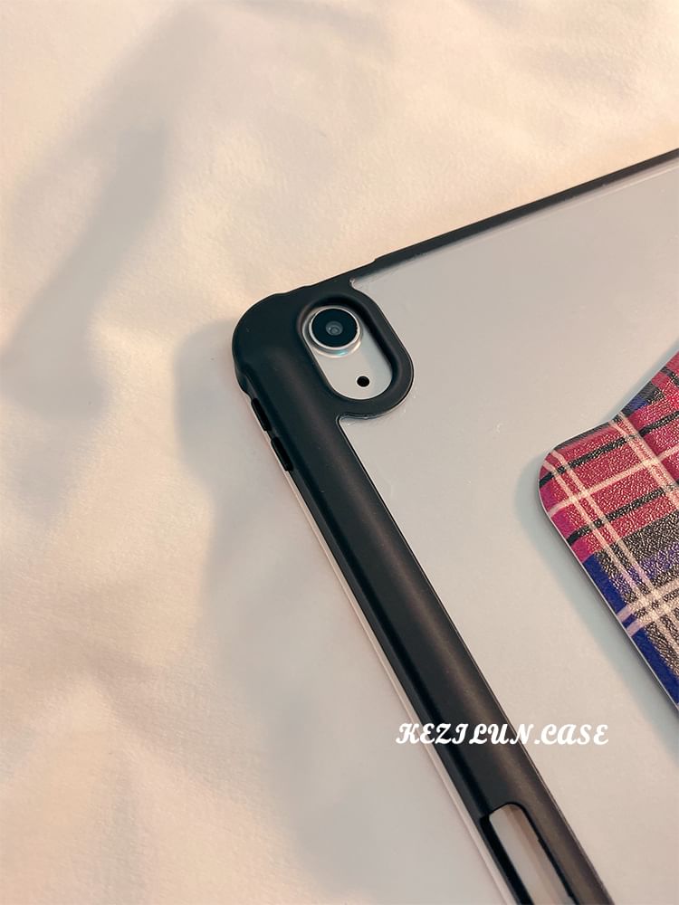 Case iPad Plaid