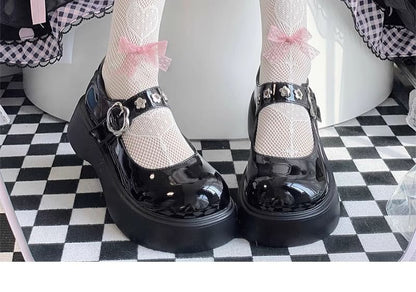 Spitzensocken mit Schleife