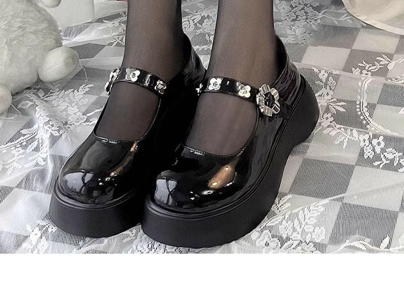 Tights Faux Pearl Bow