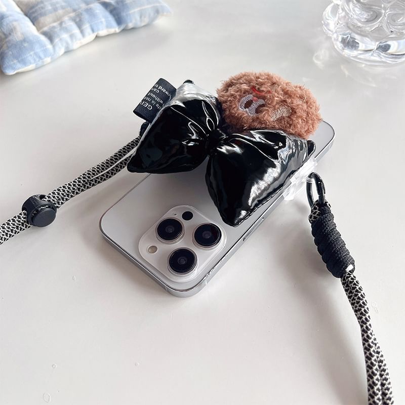 Set Cookie Bow Lanyard Telefonclip /