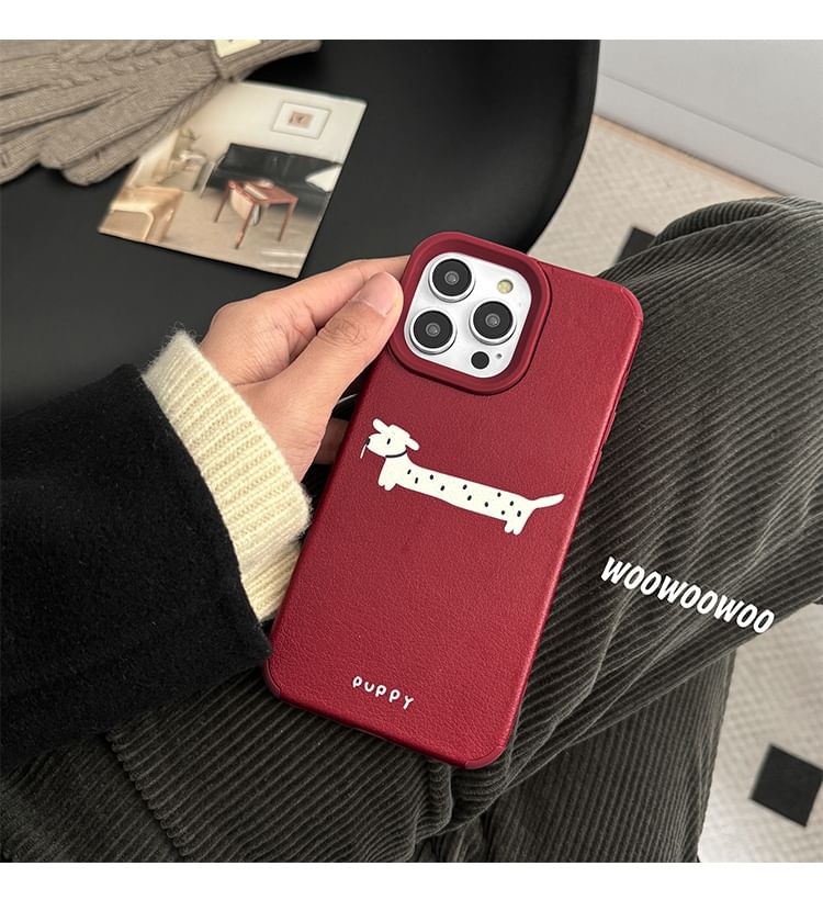 Hundeglocke Handyhülle Pom