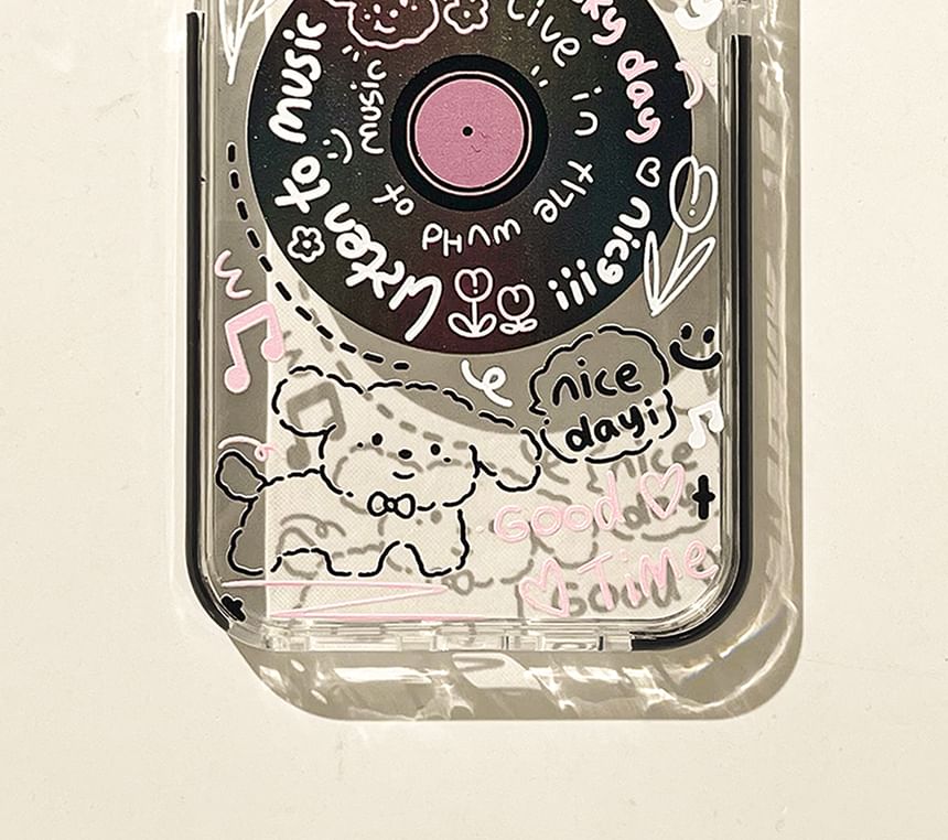 Phone Vinyl Animal Record Case