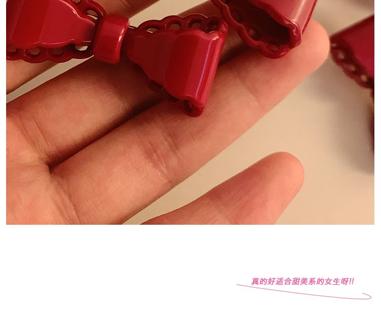 Schleifenclip Haar / Set