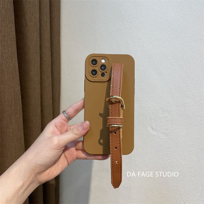 Case Strap Phone Faux Pearl