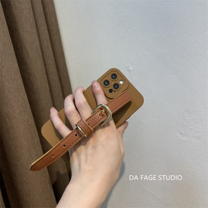 Case Strap Phone Faux Pearl