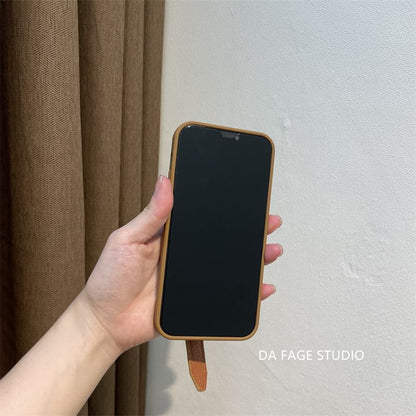 Case Strap Phone Faux Pearl