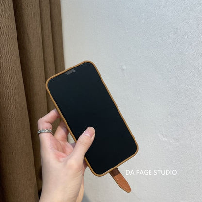 Case Strap Phone Faux Pearl