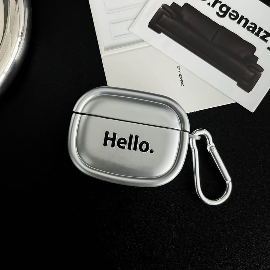 AirPods mit Stern-Metallic-Skin-Case Pro / Kopfhörer-Charm