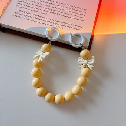 ストラップボウビーズフォン