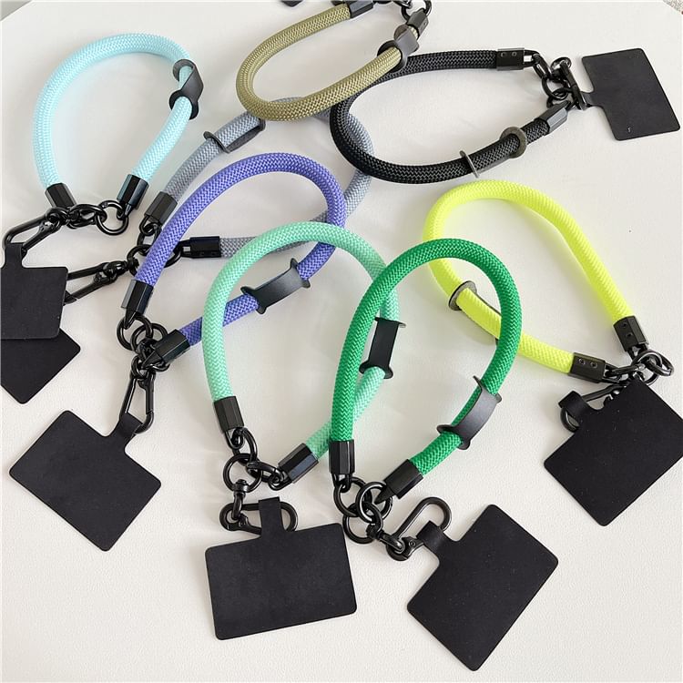 Phone Plain Strap Pad Lanyard with
