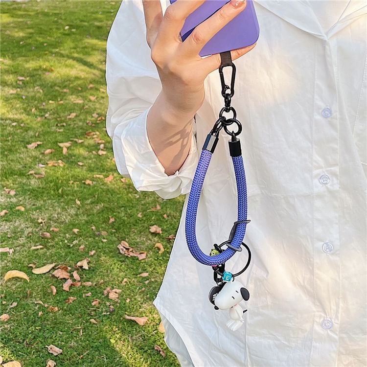Phone Plain Strap Pad Lanyard with