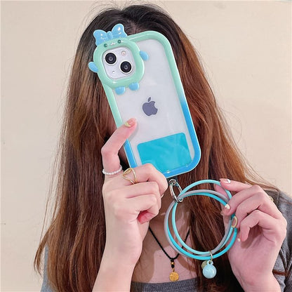 Strap Layered Pad Lanyard Phone mit Hoop