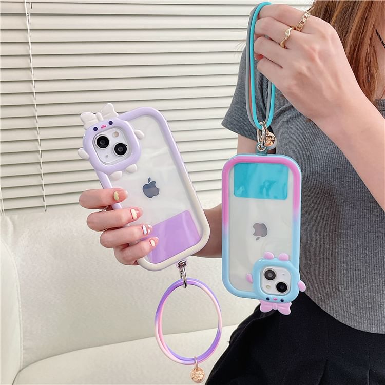 Strap Layered Pad Lanyard Phone mit Hoop