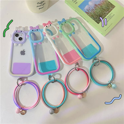 Strap Layered Pad Lanyard Phone mit Hoop