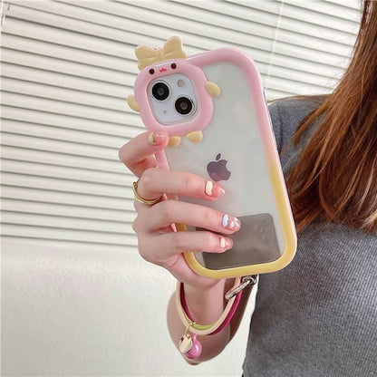 Strap Layered Pad Lanyard Phone mit Hoop