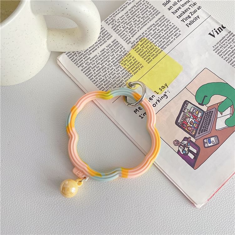 Gewelltes Telefon-Lanyard-Pad mit Riemen