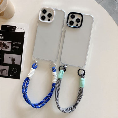 Phone Strap Transparent Case