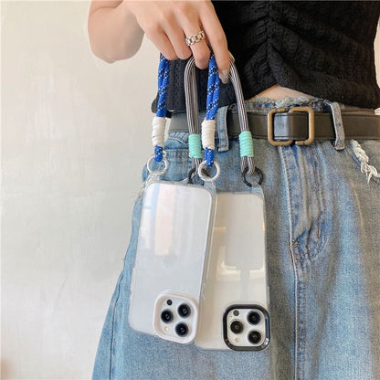 Phone Strap Transparent Case