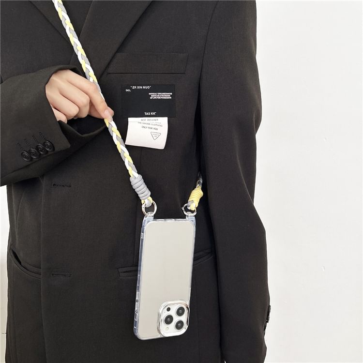Geflochtene Handy-Lanyard-Hülle
